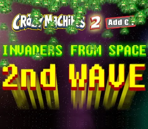 Crazy Machines 2 - Invaders from Space, 2nd Wave DLC Steam CD Key cover