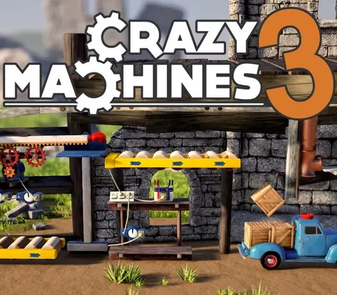 Crazy Machines 3 Steam CD Key cover