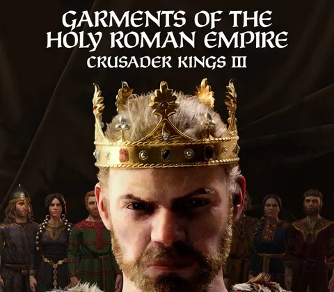 Crusader Kings III - Garments of the Holy Roman Empire DLC EU (without DE) PS5 CD Key cover