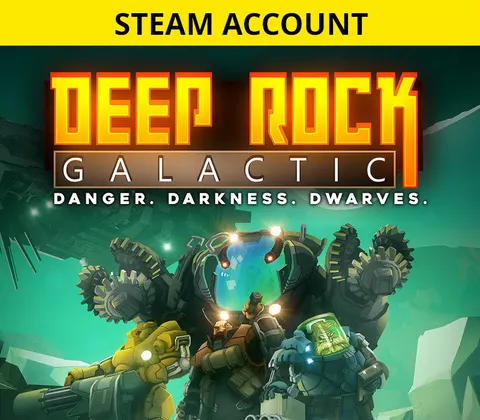 Deep Rock Galactic PC Steam Account cover