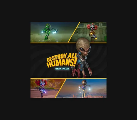 Destroy All Humans! - Skin Pack DLC Steam CD Key cover