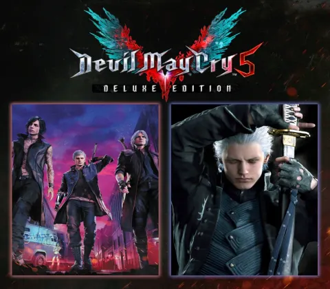 Devil May Cry 5 Deluxe + Vergil EU XBOX One / Xbox Series X|S CD Key cover