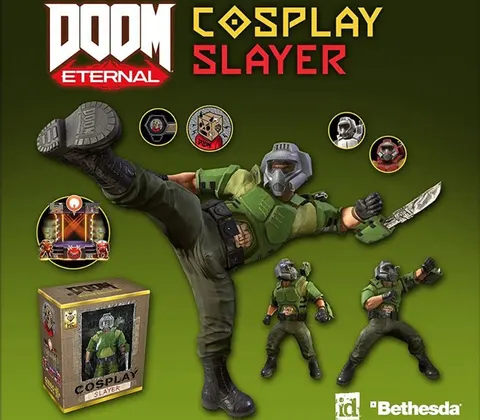 DOOM Eternal - Cosplay Slayer Master Collection Cosmetic Pack EU Nintendo Switch CD Key cover