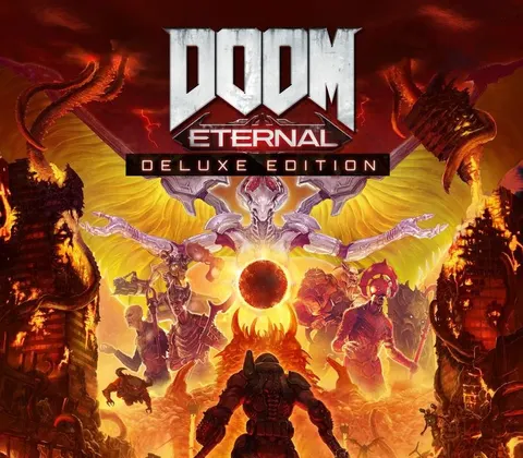 DOOM Eternal Deluxe Edition LATAM/RU/CIS/TR PC Steam CD Key cover