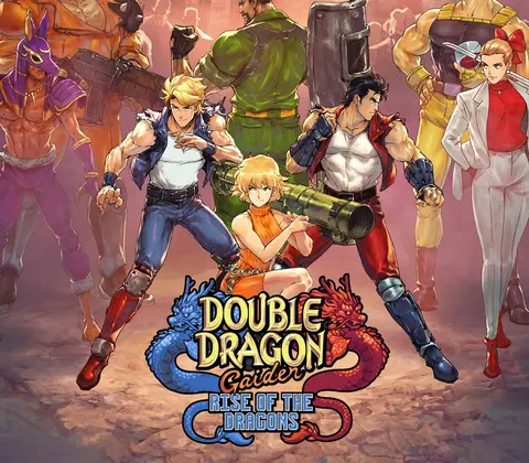 Double Dragon Gaiden: Rise Of The Dragons EU XBOX One / Xbox Series X|S CD Key cover