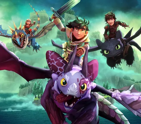 DreamWorks Dragons Dawn of New Riders EU Nintendo Switch CD Key cover