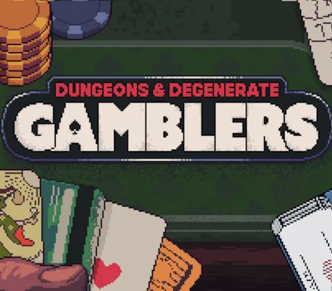 Dungeons & Degenerate Gamblers PC EU Steam CD Key cover