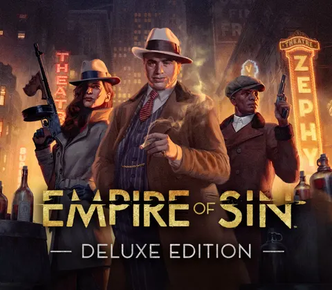 Empire of Sin Deluxe Edition EU XBOX One / Xbox Series X|S CD Key cover