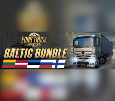 Euro Truck Simulator 2 Baltic Bundle PC Steam CD Key cover