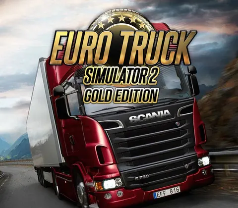 Euro Truck Simulator 2 Gold Bundle PC Steam CD Key cover