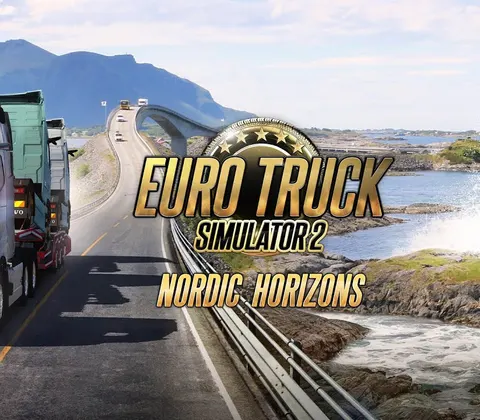 Euro Truck Simulator 2 - Nordic Horizons DLC EU PC Steam Altergift cover