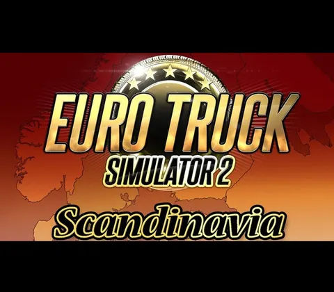 Euro Truck Simulator 2 - Scandinavia DLC RU/CIS PC Steam CD Key cover