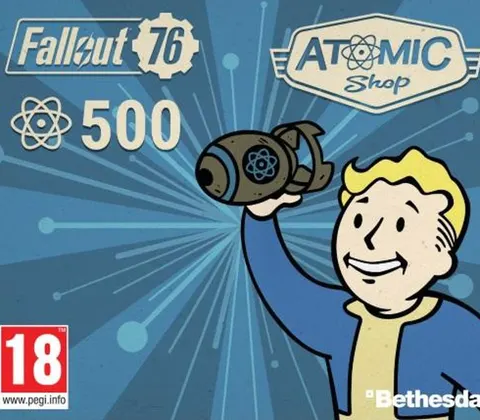Fallout 76 - 500 Atoms XBOX One CD Key cover