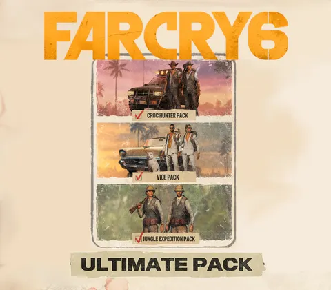 Far Cry 6 - Ultimate Pack DLC EU PS4 CD Key cover