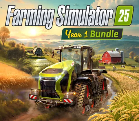 Farming Simulator 25 - Year 1 Pass DLC PC Steam CD Key cover