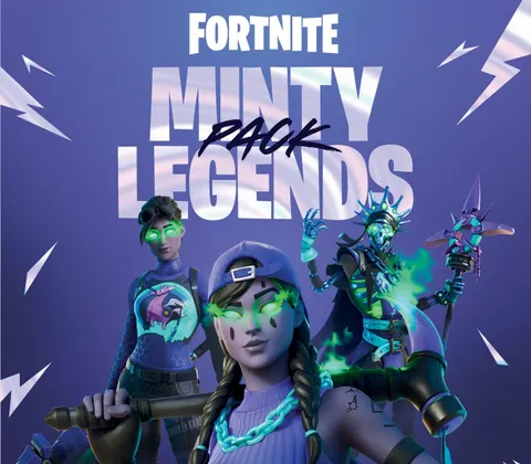 Fortnite - Minty Legends Pack DLC AR XBOX One / Xbox Series X|S CD Key cover