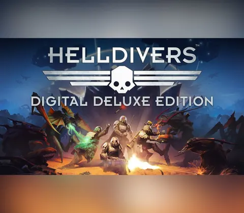 HELLDIVERS Digital Deluxe Edition PC Steam СD Key cover