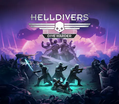 HELLDIVERS Dive Harder Edition PC Steam CD Key cover