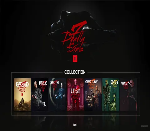 HITMAN 3 - Seven Deadly Sins Collection DLC EU PC Steam CD Key cover