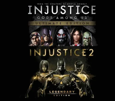 Injustice: Gods Among Us Ultimate Edition + Injustice 2: Legendary Edition Bundle Steam Account cover
