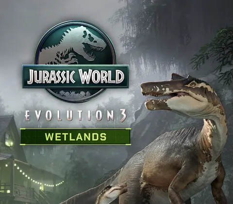Jurassic World Evolution 3 - Wetlands DLC PC Steam CD Key cover