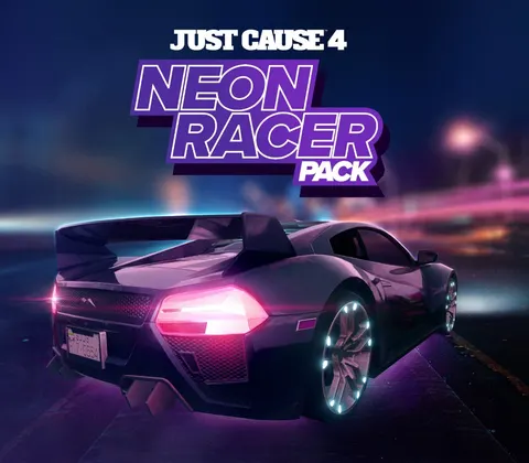 Just Cause 4 - Neon Racer Pack DLC US PS4 CD Key cover