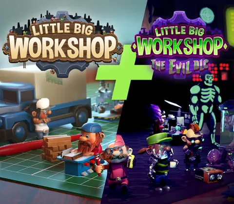 Little Big Workshop: Good vs Evil Bundle Steam CD Key cover