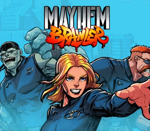 Mayhem Brawler European Union XBOX One / Xbox Series X|S CD Key cover
