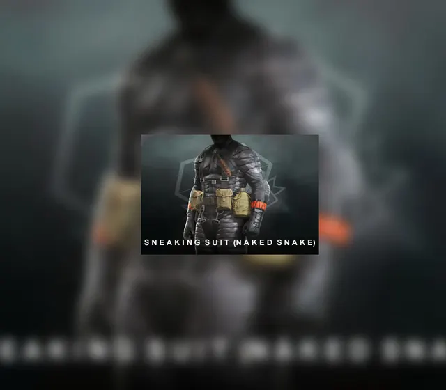 Metal Gear Solid V: The Phantom Pain - Sneaking Suit (Naked Snake)