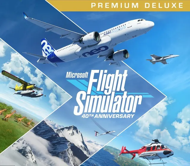 Microsoft Flight Simulator 40th Anniversary Premium Deluxe Edition Xbox Series X|S / Windows 10 CD Key