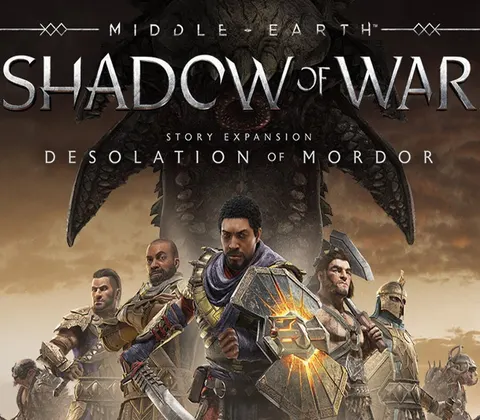 Middle-earth: Shadow of War - The Desolation of Mordor Story Expansion DLC Steam CD Key cover