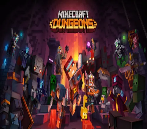 Minecraft Dungeons Steam Account cover