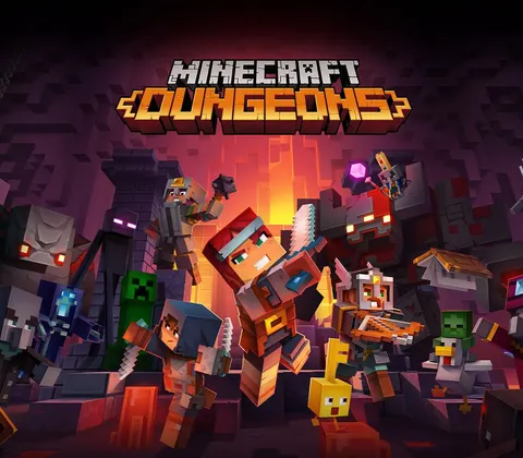 Minecraft Dungeons XBOX One / Xbox Series X|S Account cover