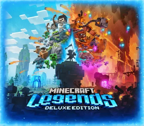 Minecraft Legends Deluxe Edition Steam Account cover