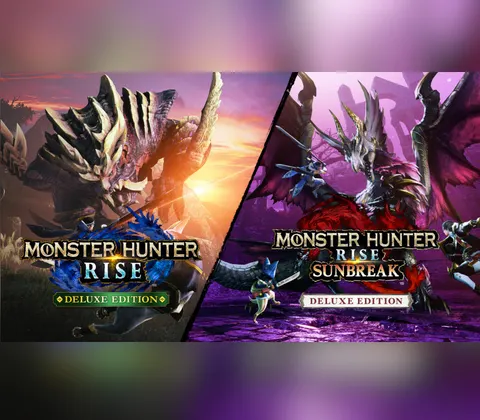 Monster Hunter Rise + Sunbreak Deluxe Edition Bundle US XBOX One / Xbox Series X|S / PC CD Key cover