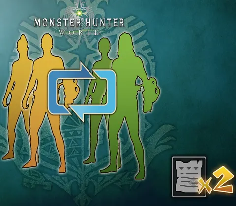 Monster Hunter: World - Character Edit Voucher: Two-Voucher Pack Steam Altergift cover
