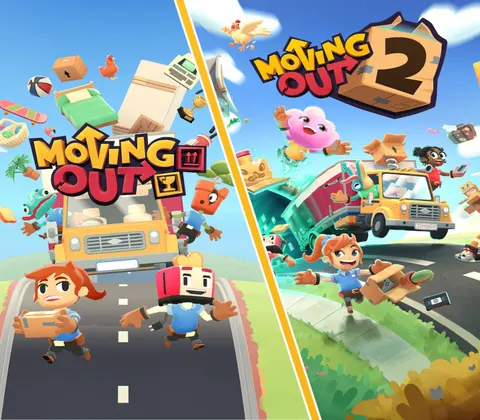 Moving Out + Moving Out 2 Bundle European Union XBOX One / Xbox Series X|S / PC CD Key cover