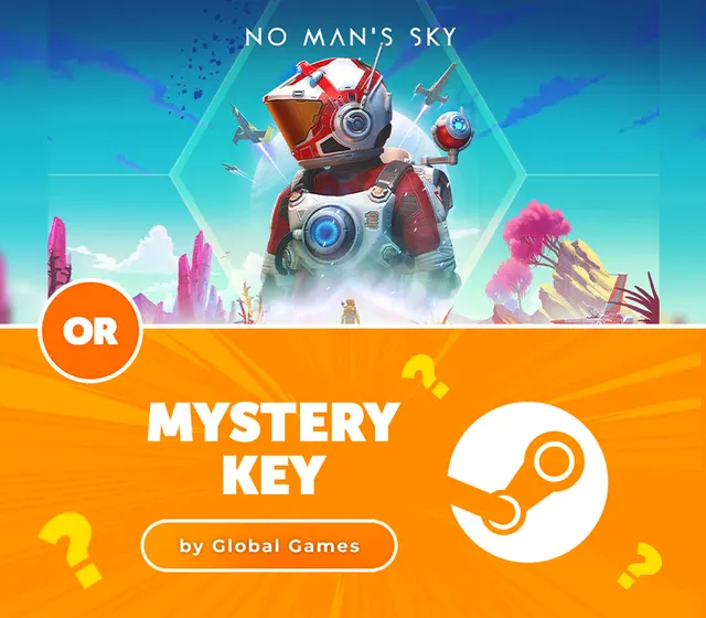 No Man's Sky or Mystery Steam CD Key by Global Games