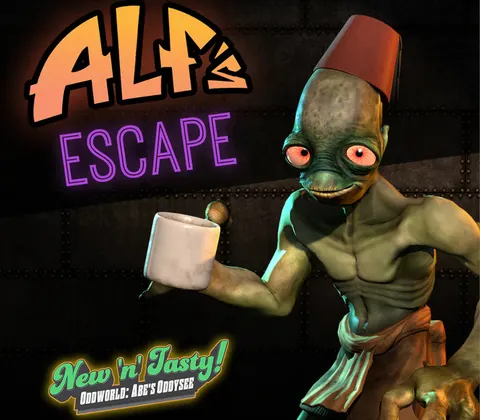 Oddworld: New 'n' Tasty - Alf's Escape DLC PC Steam CD Key  cover