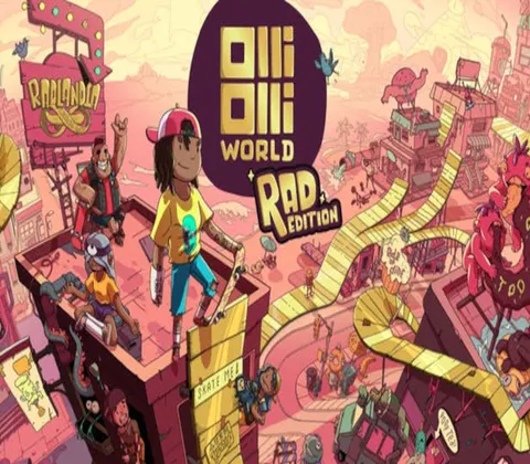 OlliOlli World: Rad Edition PC Steam CD Key (valid until June 2027) cover