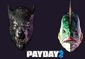 PAYDAY 2 - Lycanwulf and The One Below Masks