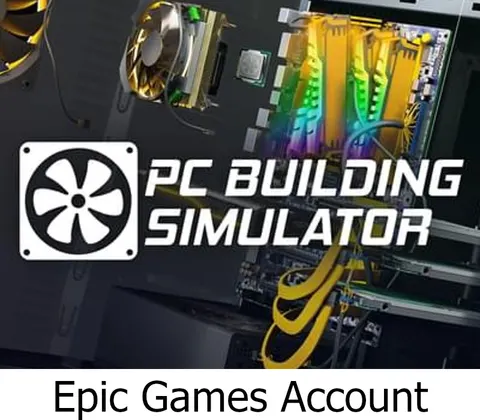 PC Building Simulator Epic Games Account cover