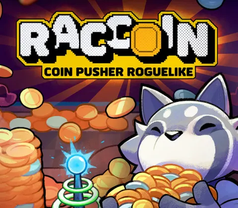 RACCOIN: Coin Pusher Roguelike PC Steam CD Key cover