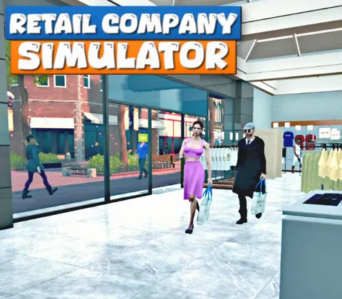 Retail Company Simulator PC Steam Account cover