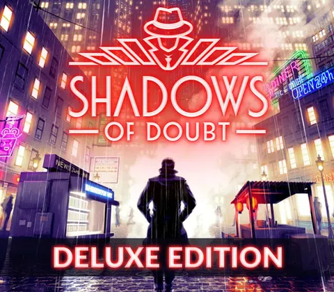 Shadows of Doubt Deluxe Edition PC Steam CD Key cover