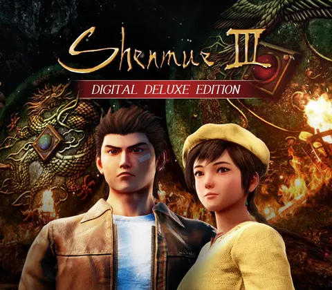 Shenmue III Digital Deluxe Edition EU Steam CD Key cover