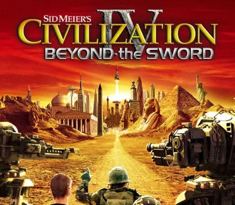 Sid Meier's Civilization IV - Beyond the Sword DLC EU PC Steam CD Key cover