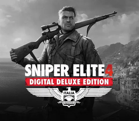 Sniper Elite 4 Deluxe Edition PC Steam CD Key cover
