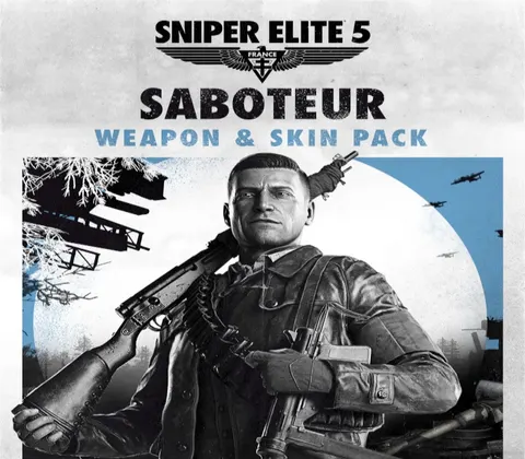 Sniper Elite 5 - Saboteur Weapon and Skin Pack DLC AR XBOX One / Xbox Series X|S / Windows 10 CD Key cover