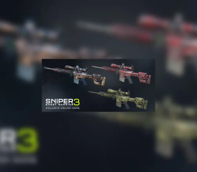 Sniper Ghost Warrior 3 - Death Pool weapon skin pack